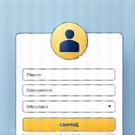 Graphic representing an online registration form