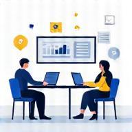 Graphic representing attending a training session